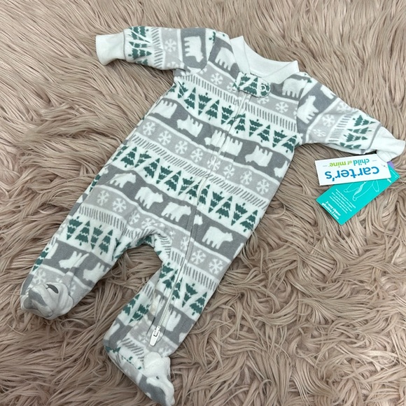 New Premie Fleece Sleeper - Picture 1 of 4